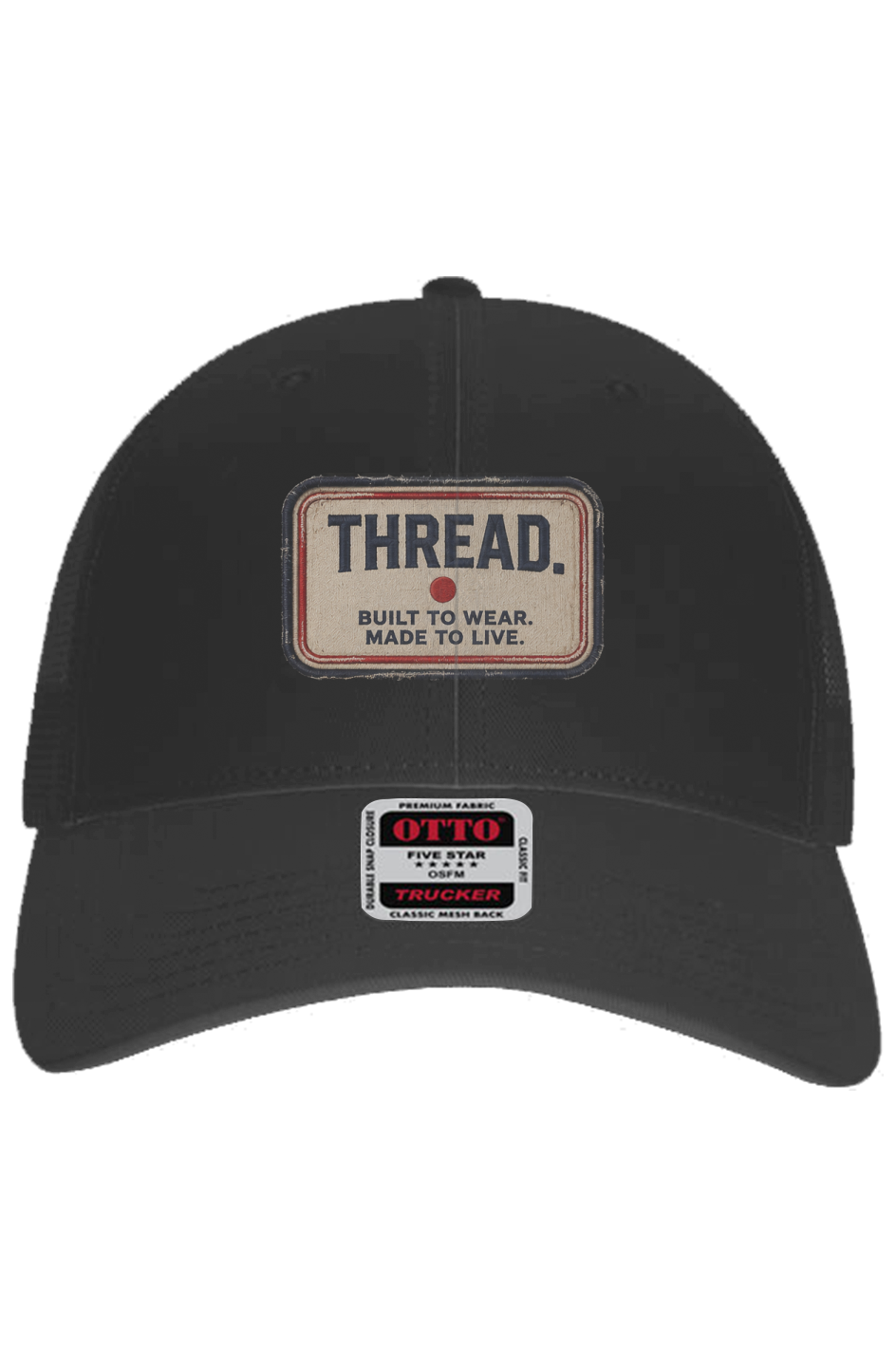 Thread Vintage Logo Otto 6 Panel Trucker Hat