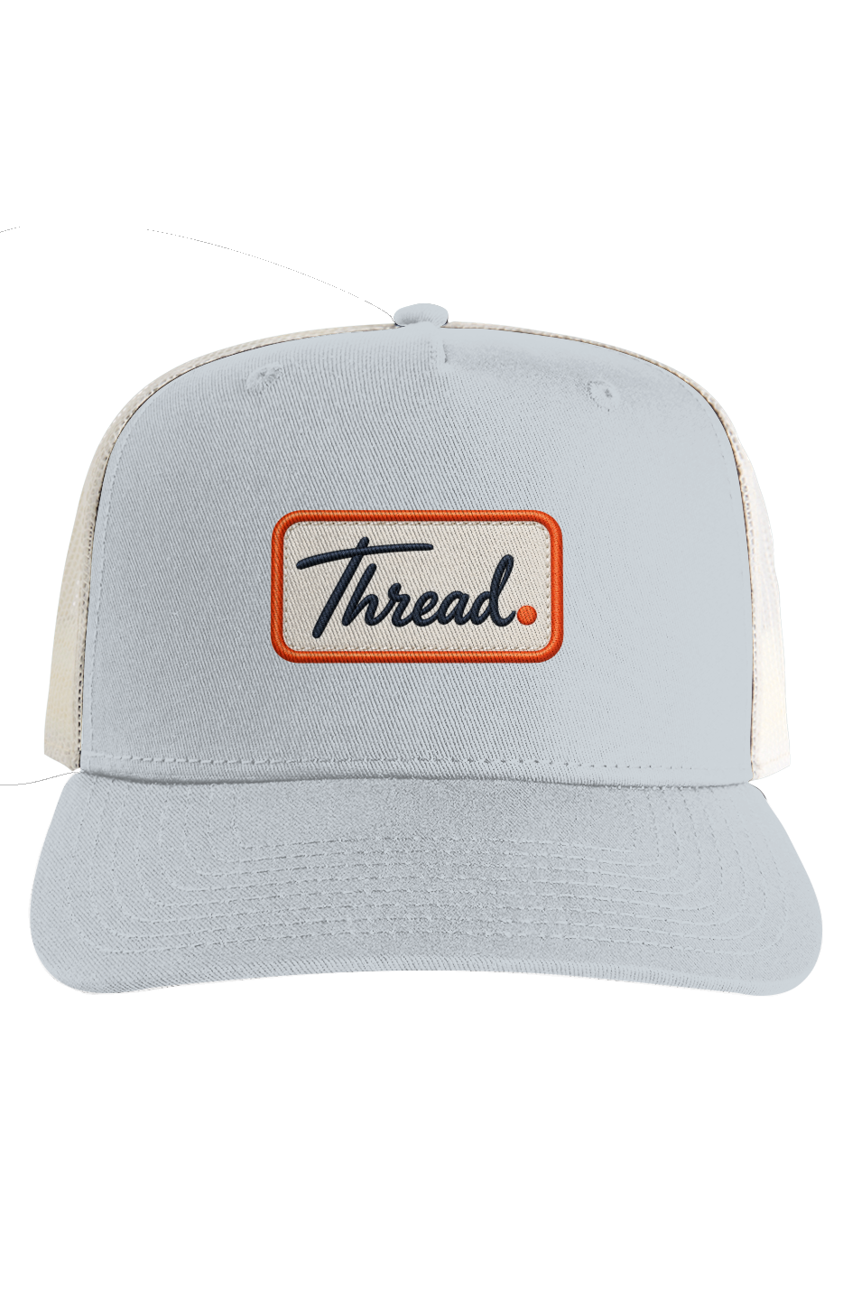 BLU. Signature Contrast Trucker — Smoke