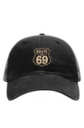 ROUTE 69 Vintage Trucker Hat