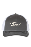 THREAD Signature Richardson Trucker Cap Chocolate Chip Birch