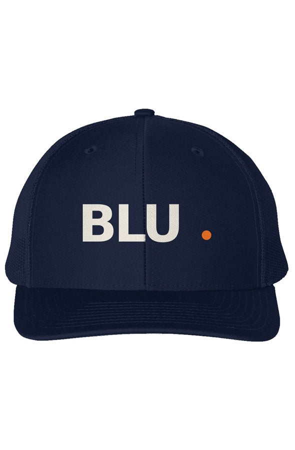 BLU Richardson 112 Trucker Hat Dusty Blue