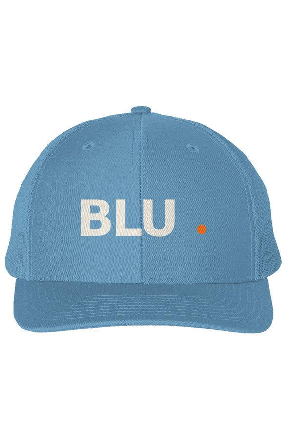 BLU Richardson 112 Trucker Hat Dusty Blue