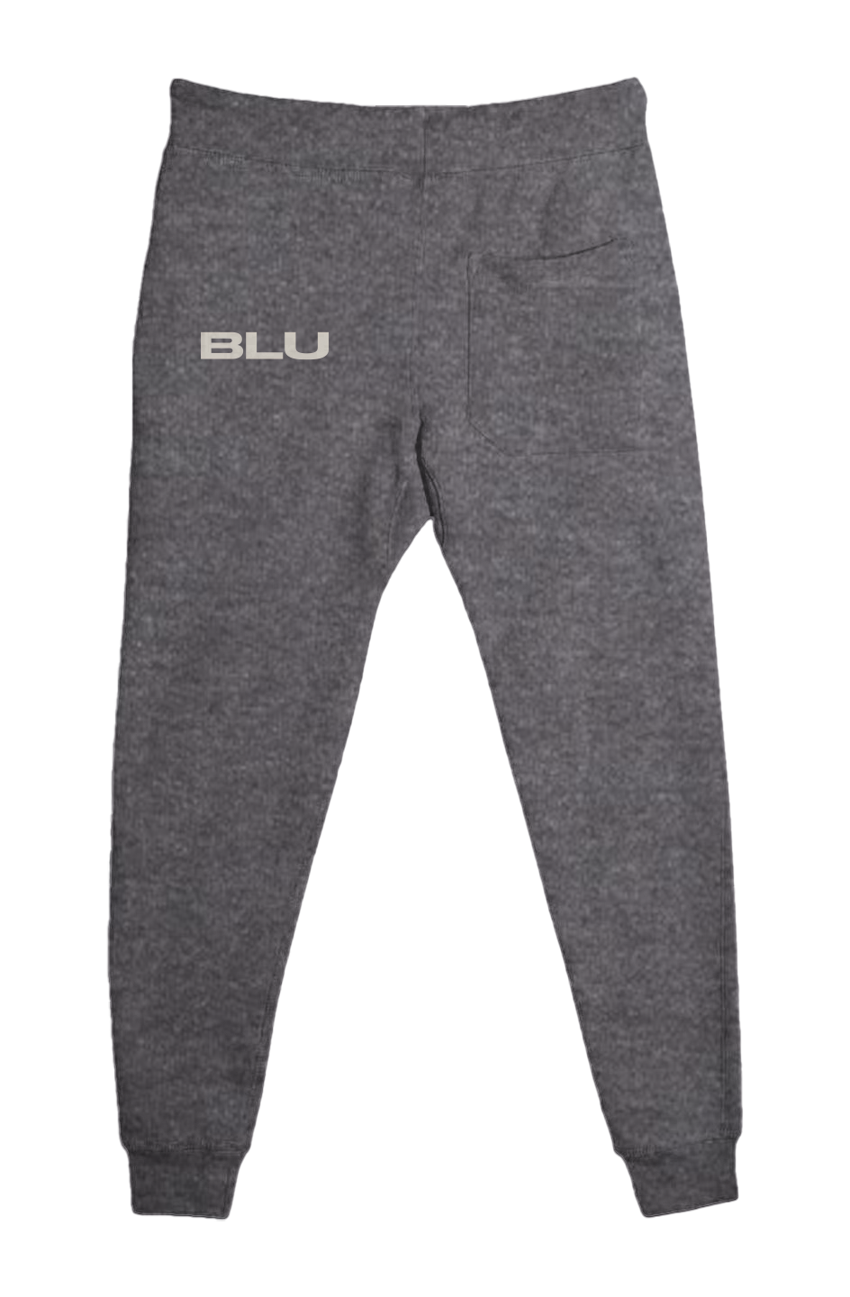 BLU Unisex Premium Jogger Pant Black charcoal Burgundy