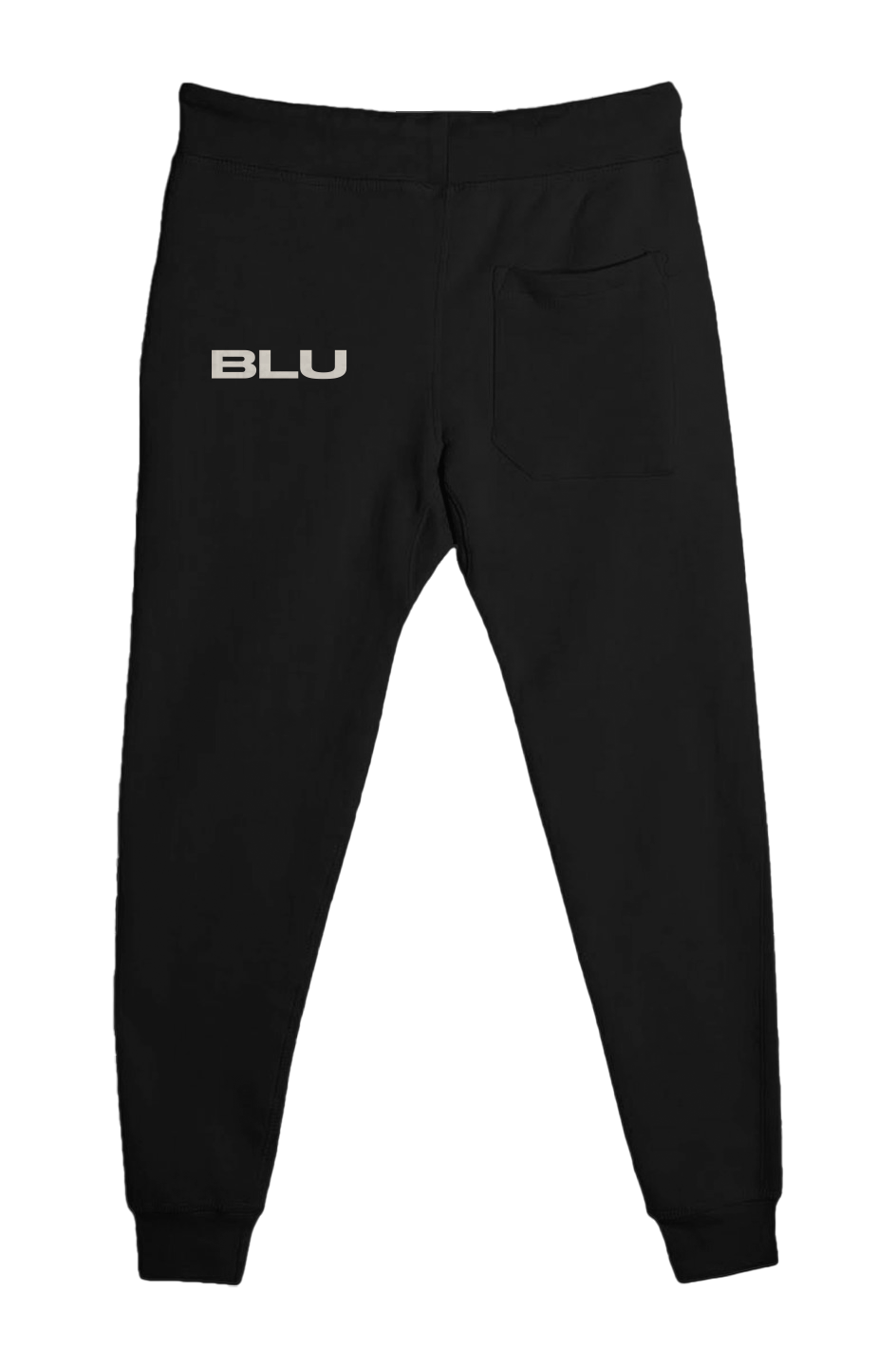 BLU Unisex Premium Jogger Pant Black charcoal Burgundy